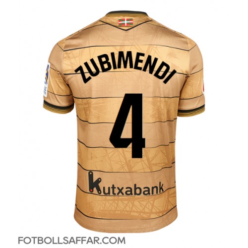 Real Sociedad Martin Zubimendi #4 Bortatröja 2024-25 Kortärmad